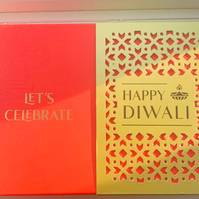 Panji Signature Red Royal Gift Box With Sweets - Panji Sweets & Savouries LTD