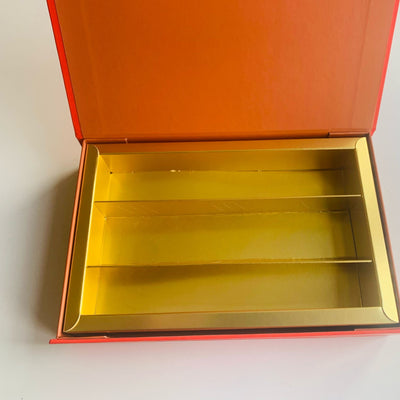Panji Signature Red Royal Gift Box With Sweets - Panji Sweets & Savouries LTD
