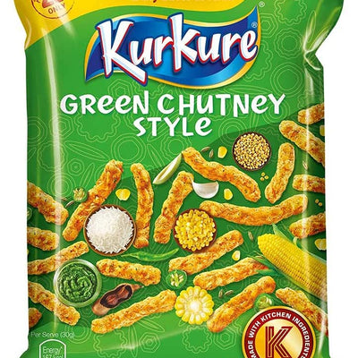 Kurkure Green Chutney Rajasthani Style Snack - Panji Sweets & Savouries LTD