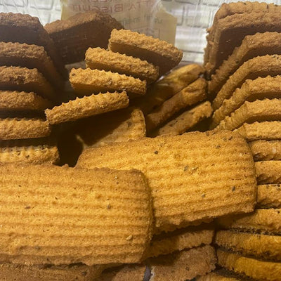 Punjabi Namkeen Atta Biscuit 800Gm - Panji Sweets & Savouries LTD